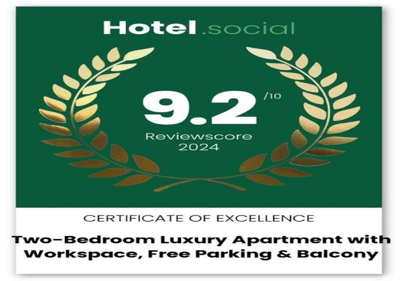 Two-Bedroom Luxury Apartment With Workspace, Free Secure Parking & Coffee Birmingham Ngoại thất bức ảnh